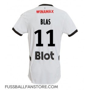 Stade Rennais Ludovic Blas #11 Replik Auswärtstrikot 2024-25 Kurzarm